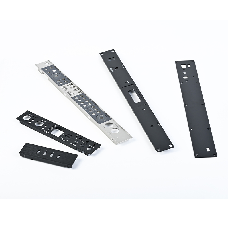 Precision CNC Machined Aluminum Audio Interface Panel | 6063 Aluminum | Anodized