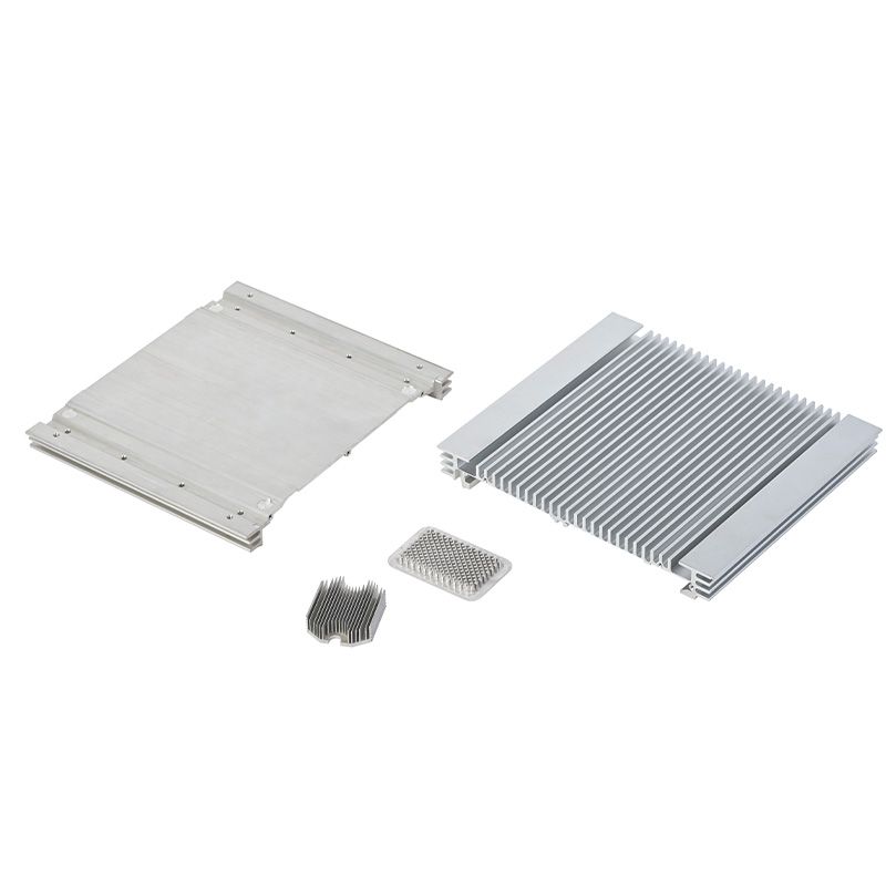 Aluminum extrusion heat sink CNC machined