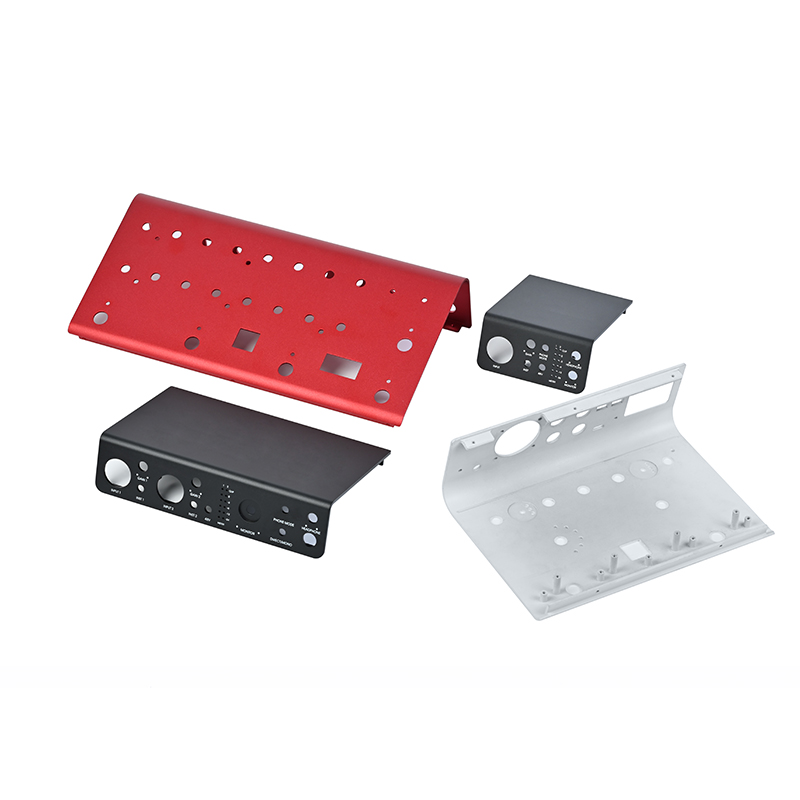 Custom CNC Machined Aluminum Mixer Enclosures | 6063 Aluminum | Anodized & Silk Printing