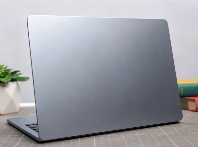 Ottieni il "MacBook Feel" in raso premium su parti in alluminio