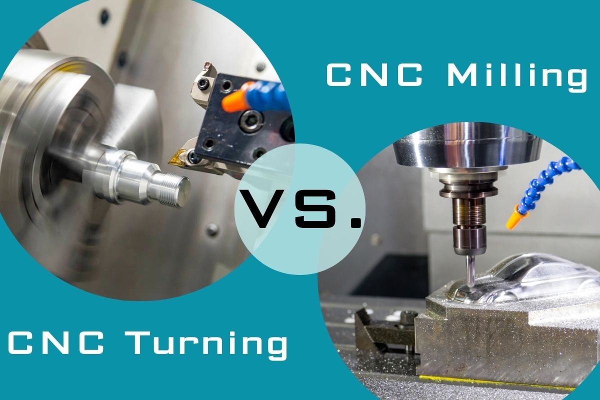 CNC-Drehen vs. Fräsen für Ihr nächstes Projekt