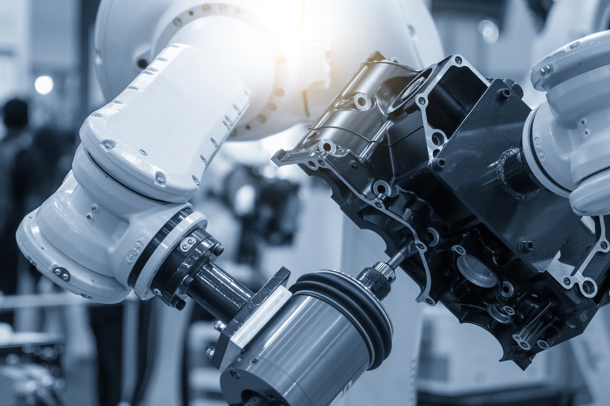 Gelenk des Roboterarms aus 7075-Aluminium mit präziser CNC-Bearbeitung
