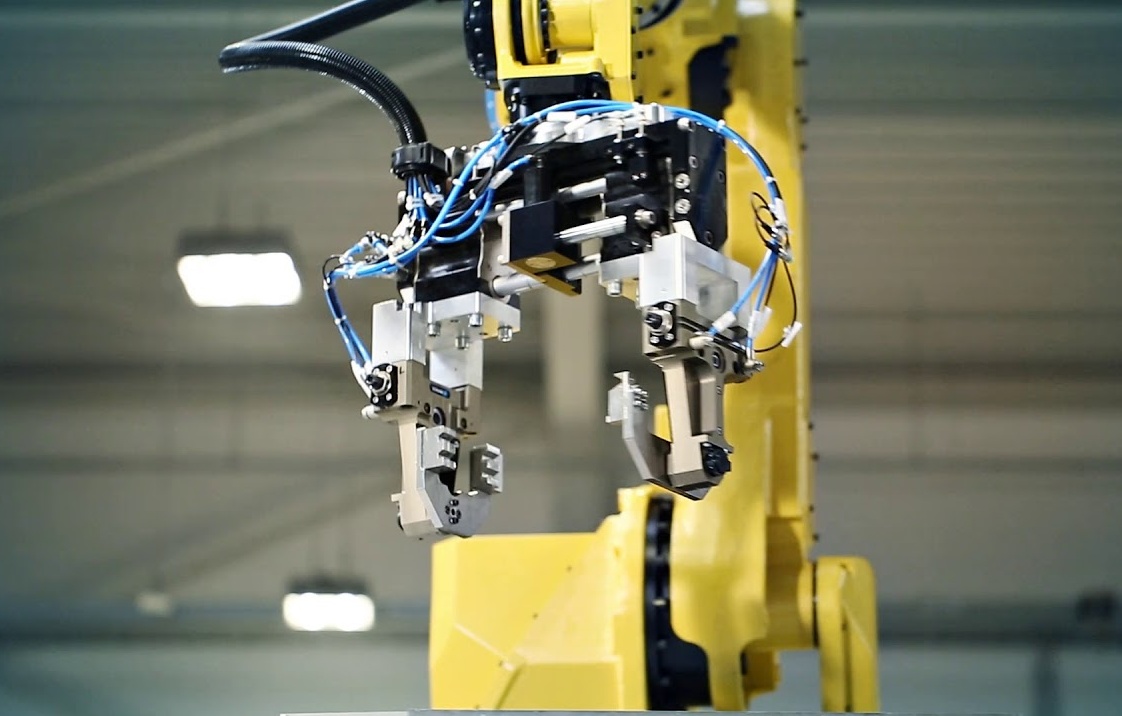 Roboterkomponenten, optimiert für Festigkeit, Schwingungsdämpfung und thermische Stabilität