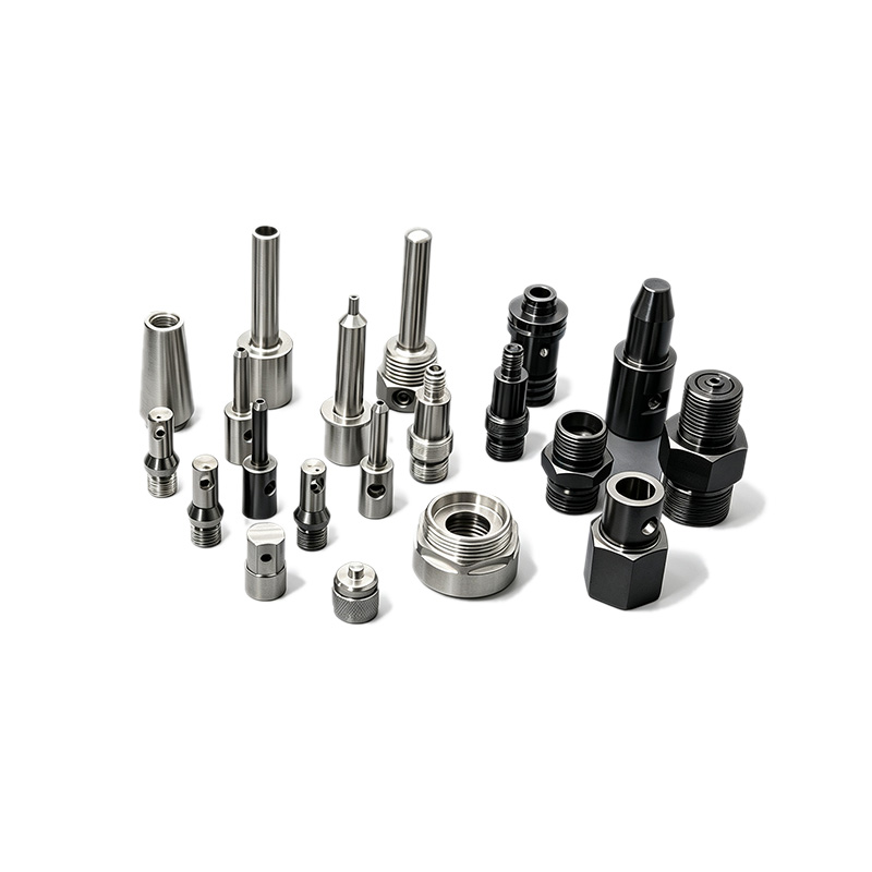 Serviço de usinagem CNC de alumínio, corte a laser e anodização dura.