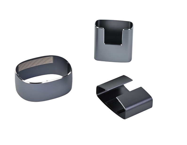 Consistent surface finishes enhance premium aluminum audio housings