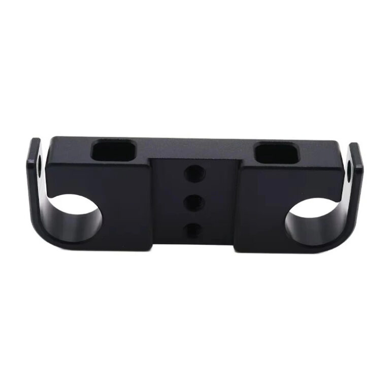 CNC Milled Black Anodized Aluminum Part