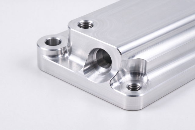 Clear anodized aluminum