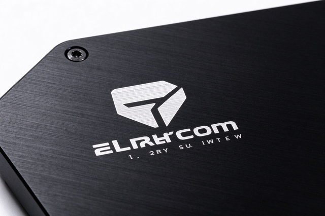 Laser engraved logo