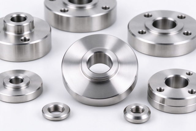 Passivated stainless flanges
