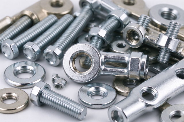 Nickel plated hardware
