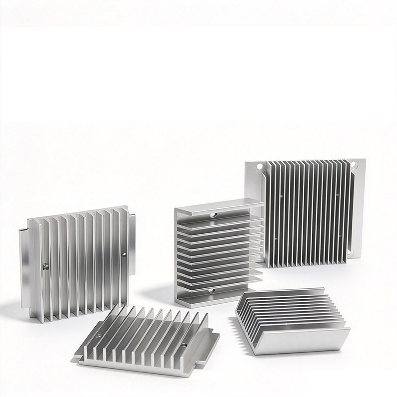 Custom Extruded Aluminum Heat Sinks Cut to Size