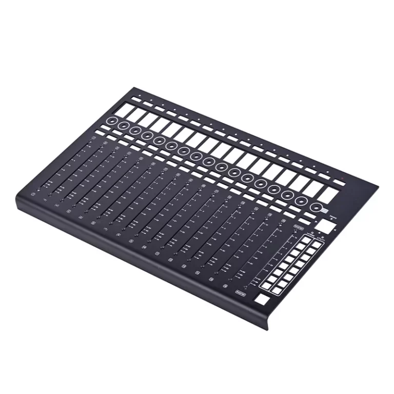 Custom CNC Machined Aluminum Audio Control Panel