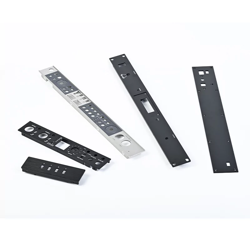 Precision CNC Machined Aluminum Audio Interface Panel