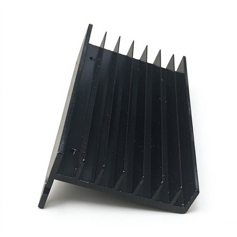 Black Anodized Aluminum Heat Sink for Power Electronics