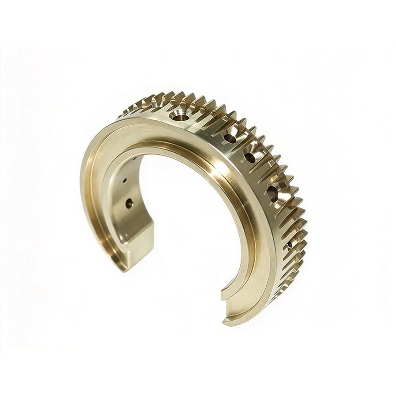 Brass flexspline ring gear teeth for harmonic drive reducer