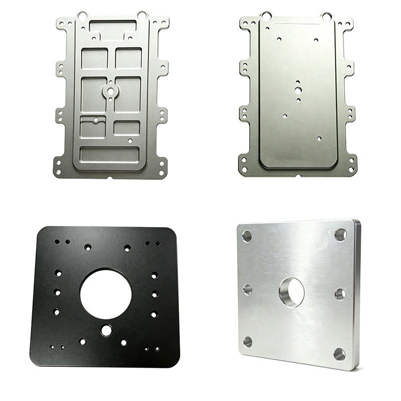 Custom CNC Aluminum Battery End Plate for EV