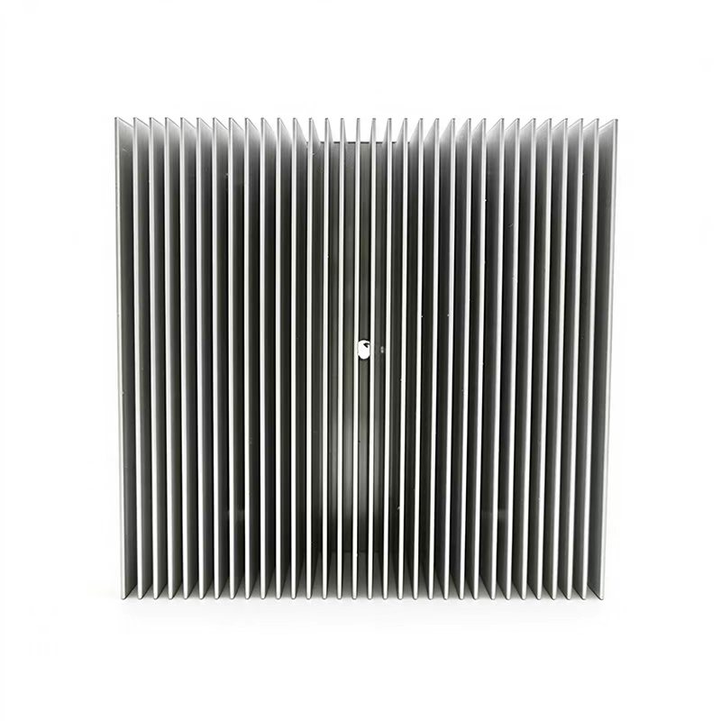 Dense comb-fin aluminum heat sink for power electronics