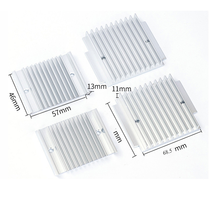 Custom Aluminum Heat Sinks for Amplifier and Inverter