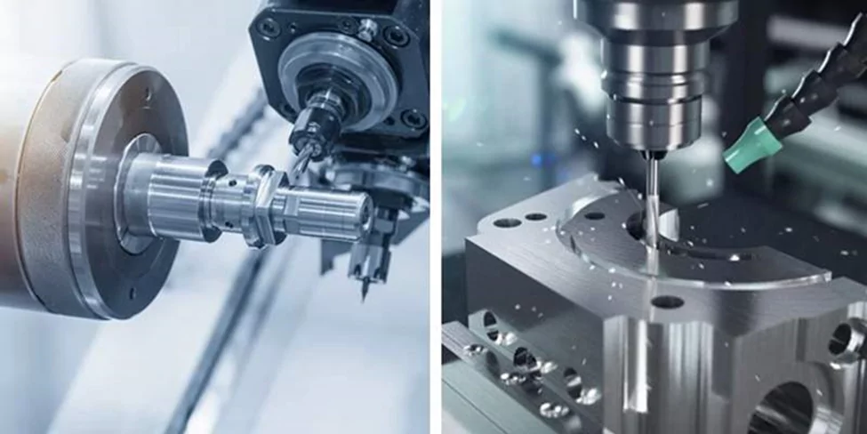 Manufacturing focuses on sheet metal fabrication and CNC machining