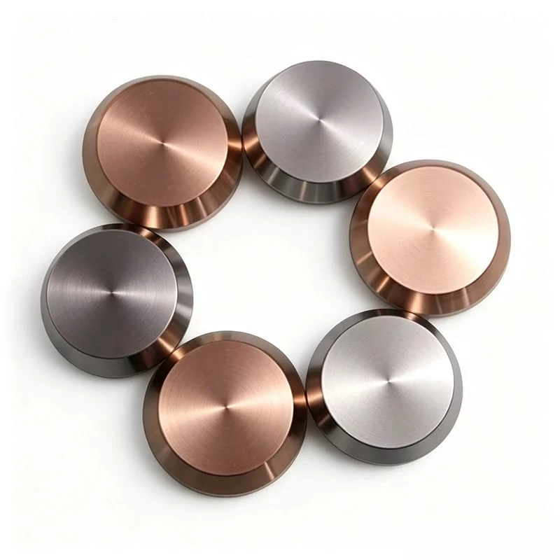 Custom CNC Turned Aluminum Knobs